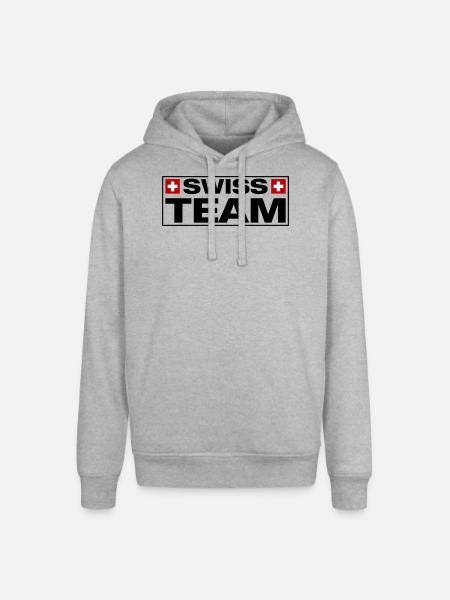 Équipe suisse suisse - Sweat à capuche SOUNDER Stanley/Stella Unisexe - gris chiné