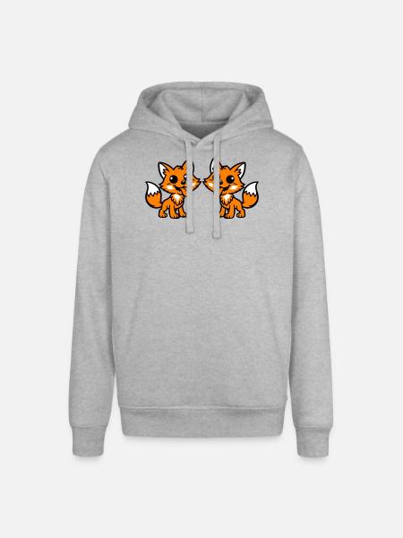 Fuchs Paar - Stanley/Stella Unisex Hoodie SOUNDER - Grau meliert