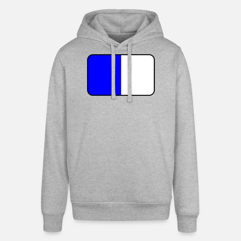 Emblème du drapeau de Spa - Sweat à capuche SOUNDER Stanley/Stella Unisexe - gris chiné