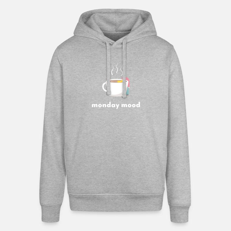 Lunes estado de ánimo - Sudadera unisex Stanley/Stella SOUNDER - gris jaspeado