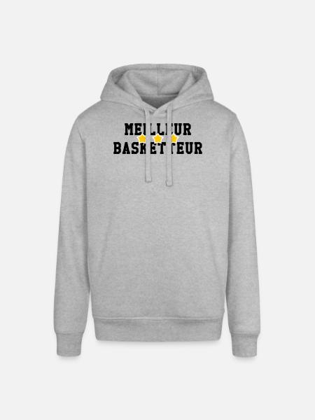 Bester Basketballspieler - Stanley/Stella Unisex Hoodie SOUNDER - Grau meliert