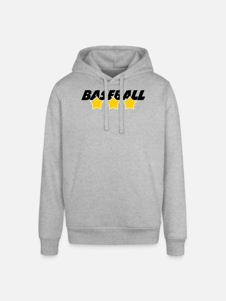 Baseball – Sport - Stanley/Stella Unisex Hoodie SOUNDER - Grau meliert
