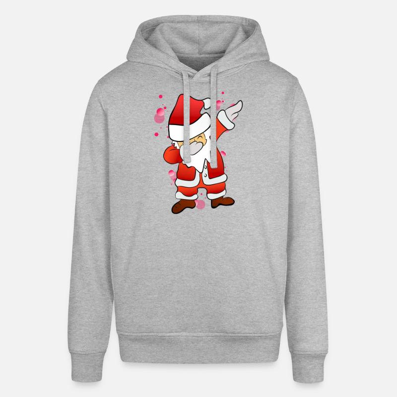 Dabbing Nikolaus - Stanley/Stella Unisex Hoodie SOUNDER - Grau meliert