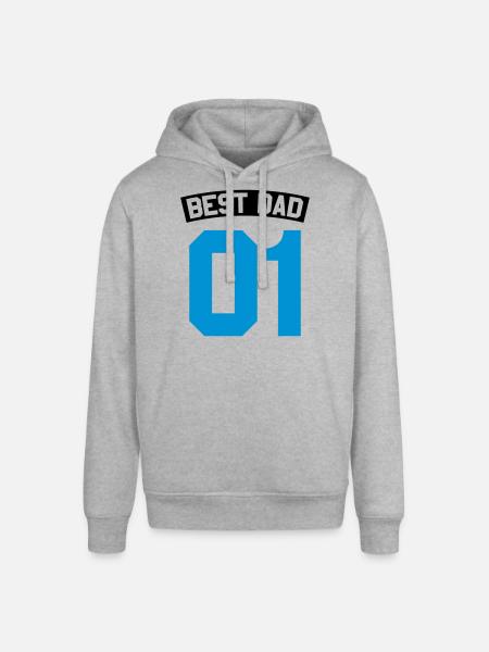 Best Dad - Stanley/Stella Unisex Hoodie SOUNDER - Grau meliert