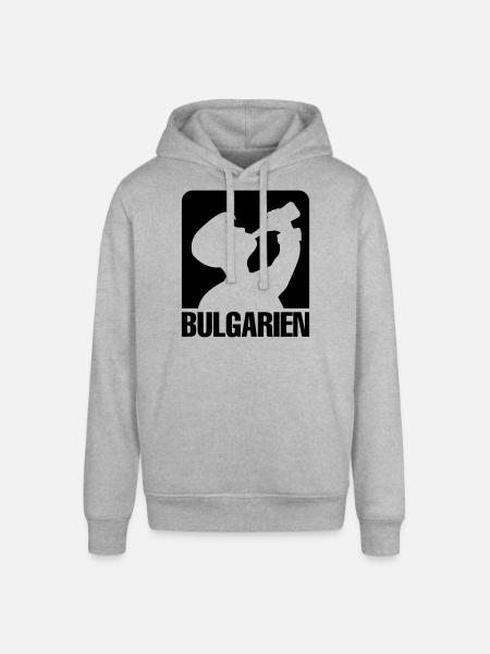 bulgarien urlaub party - Stanley/Stella Unisex Hoodie SOUNDER - Grau meliert