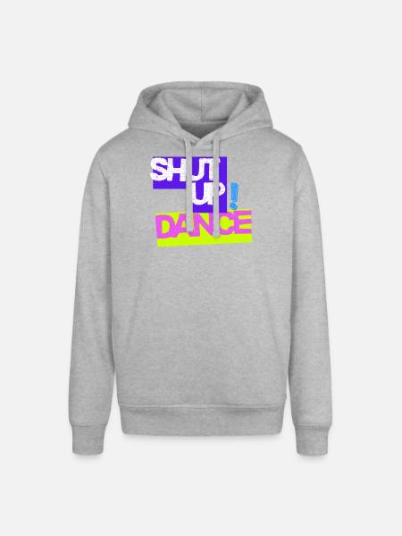 Halt den Mund, tanz - Stanley/Stella Unisex Hoodie SOUNDER - Grau meliert
