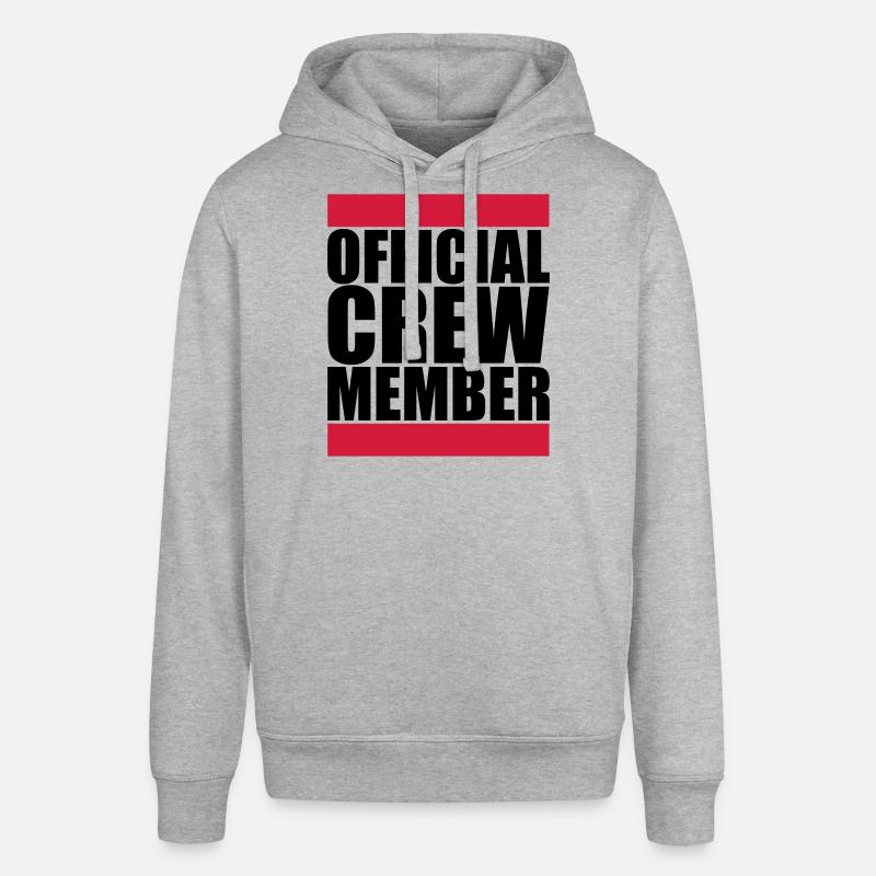 Official Crew Member Logo - Sweat à capuche SOUNDER Stanley/Stella Unisexe - gris chiné