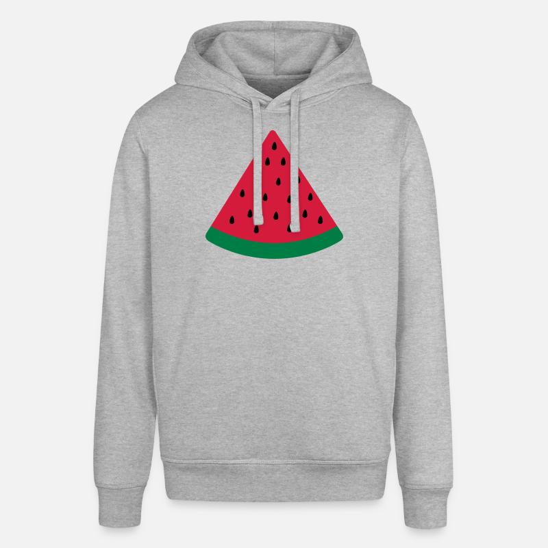 water melon melon d'eau - Sweat à capuche SOUNDER Stanley/Stella Unisexe - gris chiné
