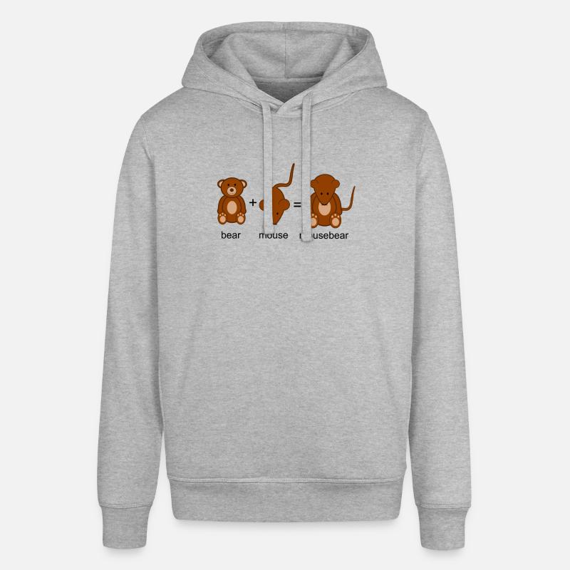 mausebär - Sweat à capuche SOUNDER Stanley/Stella Unisexe - gris chiné