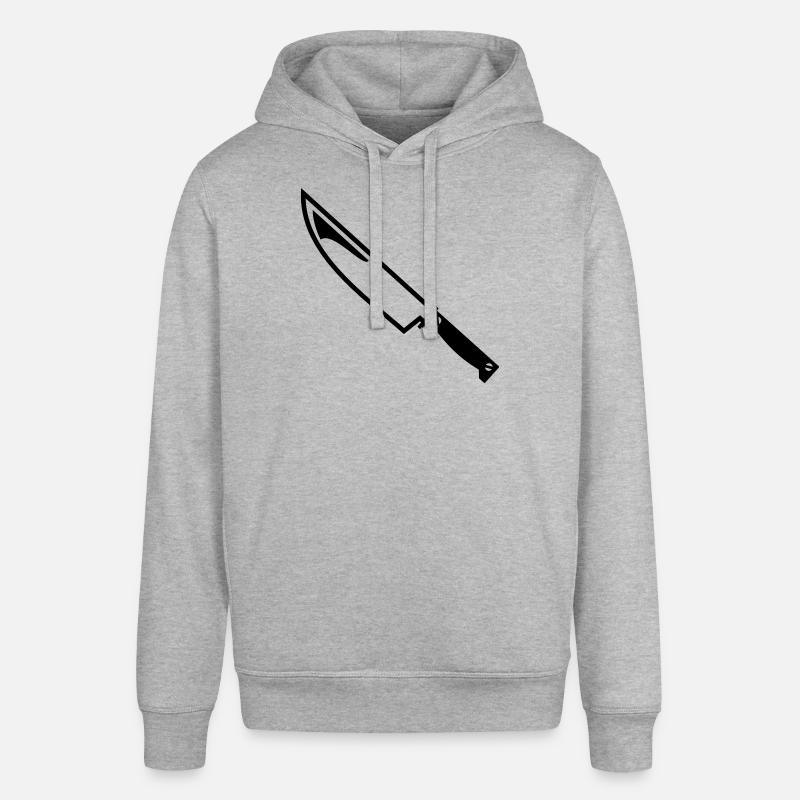 Couteau - Sweat à capuche SOUNDER Stanley/Stella Unisexe - gris chiné