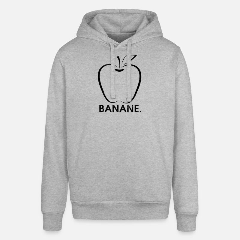 Apfel oder Banane - Stanley/Stella Unisex Hoodie SOUNDER - Grau meliert