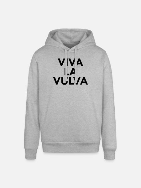 Viva La Vulva - Stanley/Stella Unisex Hoodie SOUNDER - Grau meliert