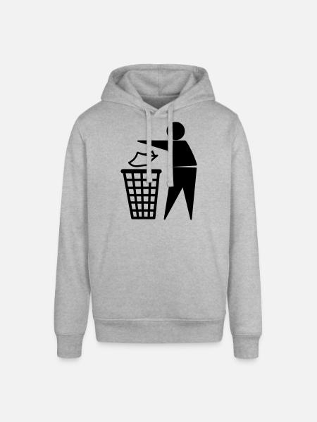 Mülleimer - Stanley/Stella Unisex Hoodie SOUNDER - Grau meliert
