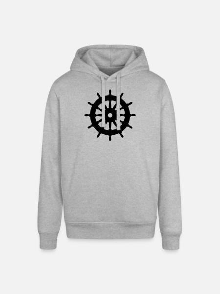 Steuerrad - Stanley/Stella Unisex Hoodie SOUNDER - Grau meliert