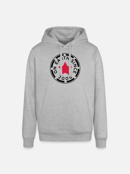 on earth since 2006 (uk) - Stanley/Stella SOUNDER Unisex Hoodie - heather grey