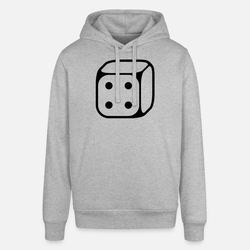 4 cubes (4 / 1C) - Sweat à capuche SOUNDER Stanley/Stella Unisexe - gris chiné