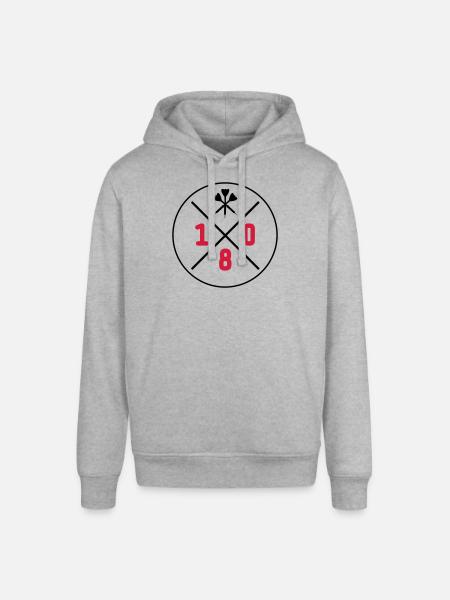 darts design 180 - Stanley/Stella Unisex Hoodie SOUNDER - Grau meliert
