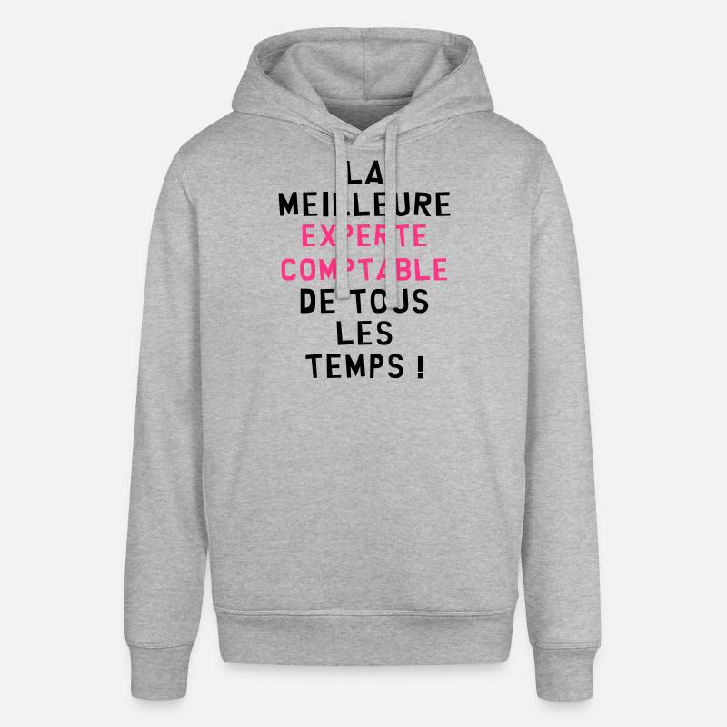 Expert Comptable / Comptabilité / Comptable / - Sweat à capuche SOUNDER Stanley/Stella Unisexe - gris chiné