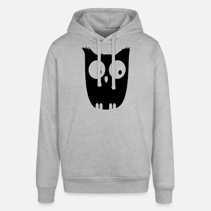 Hibou - Sweat à capuche SOUNDER Stanley/Stella Unisexe - gris chiné
