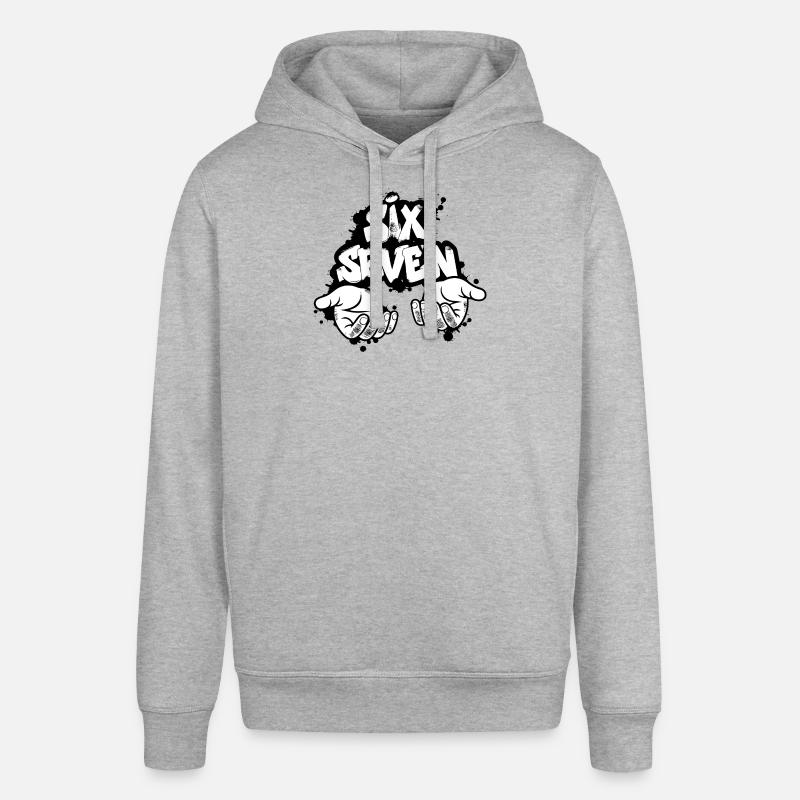 Sei Sette Graffiti - Felpa con cappuccio unisex SOUNDER di Stanley/Stella - grigio melange