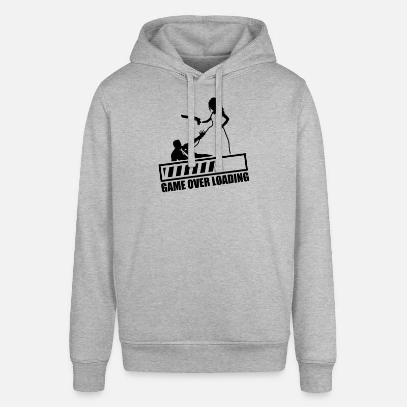 game_over_loading_fa1 - Sweat à capuche SOUNDER Stanley/Stella Unisexe - gris chiné