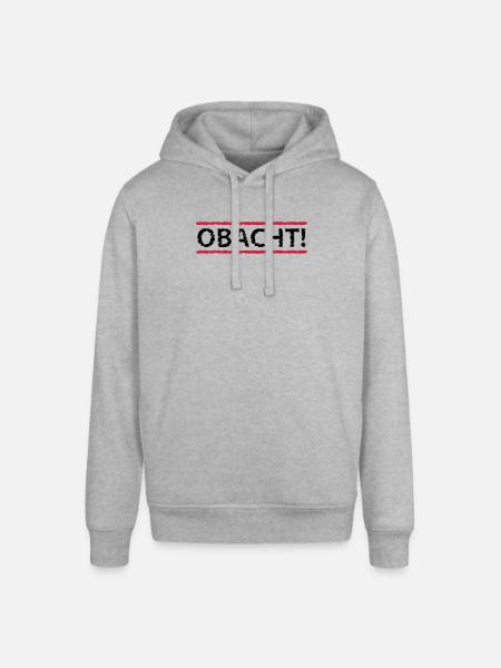 Obacht, 2fb - Stanley/Stella Unisex Hoodie SOUNDER - Grau meliert