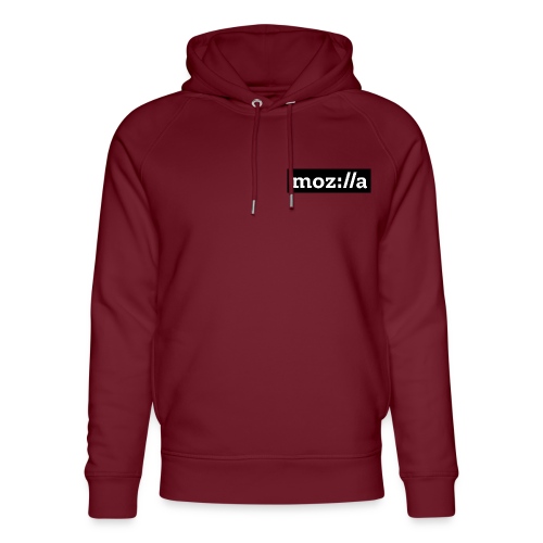 mozilla logo - Stanley/Stella Unisex Organic Hoodie
