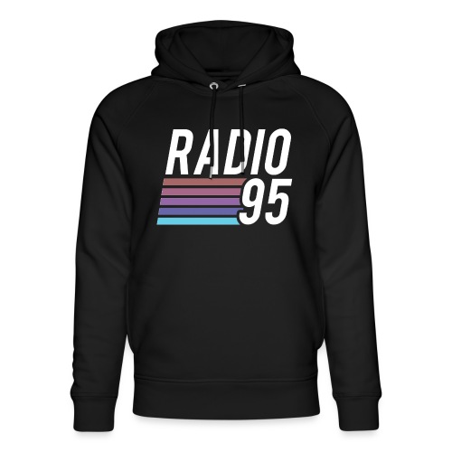 La t-shirt di Radio95! - Felpa con cappuccio ecologica unisex di Stanley/Stella