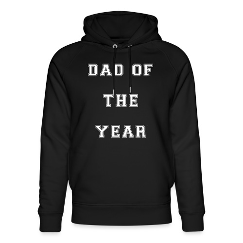 Dad of the year - Stanley & Stella unisex hoodie af økologisk bomuld