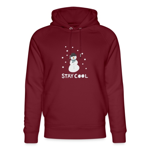 Snowman - Stay cool - Ekologisk luvtröja unisex från Stanley/Stella
