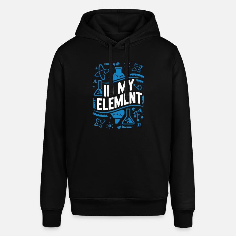Chimiste Chimie Science Molécule d’atome - Sweat à capuche SOUNDER Stanley/Stella Unisexe - noir