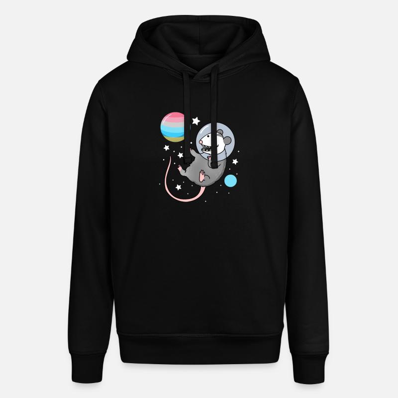 Opossum Astronaute Genderflux Pride - Sweat à capuche SOUNDER Stanley/Stella Unisexe - noir