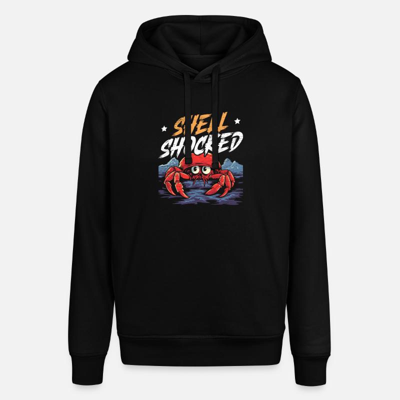 Mignon bernard-l’ermite crabes crustacés - Sweat à capuche SOUNDER Stanley/Stella Unisexe - noir
