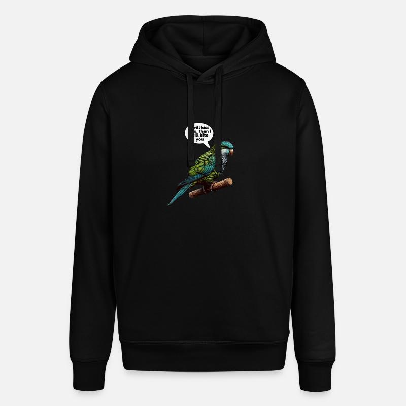 Perroquet Quaker Moine Perruche - Sweat à capuche SOUNDER Stanley/Stella Unisexe - noir