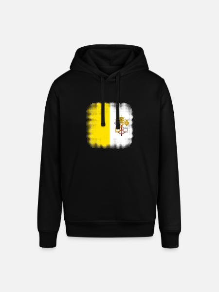 Vaticaanstad als Vaticaanstad - Stanley/Stella Uniseks biologische hoodie SOUNDER - zwart