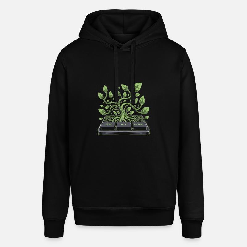ctrl alt plant Garten Design - Stanley/Stella Unisex Hoodie SOUNDER - Schwarz