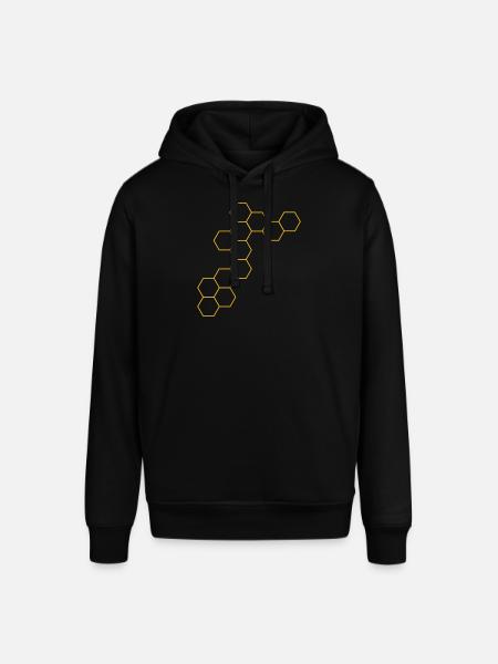 Waben - Stanley/Stella Unisex Hoodie SOUNDER - Schwarz