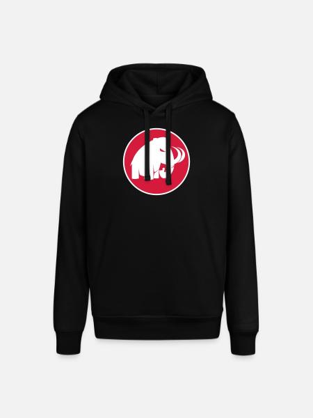 angry mammoth böses Mammut - Stanley/Stella Unisex Hoodie SOUNDER - Schwarz