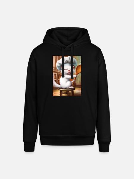 Chefkoch Katze - Stanley/Stella Unisex Hoodie SOUNDER - Schwarz