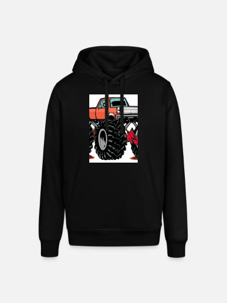 Monstertruck-Malerei - Stanley/Stella Unisex Hoodie SOUNDER - Schwarz