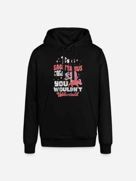 Zodiac sign birth superstition - Stanley/Stella SOUNDER Unisex Hoodie - black