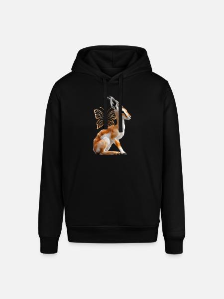 Gazelle - Stanley/Stella SOUNDER Unisex Hoodie - black