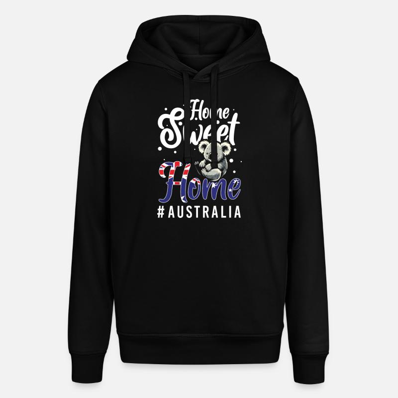 Drapeau Kangourou Continent Cimier - Sweat à capuche SOUNDER Stanley/Stella Unisexe - noir