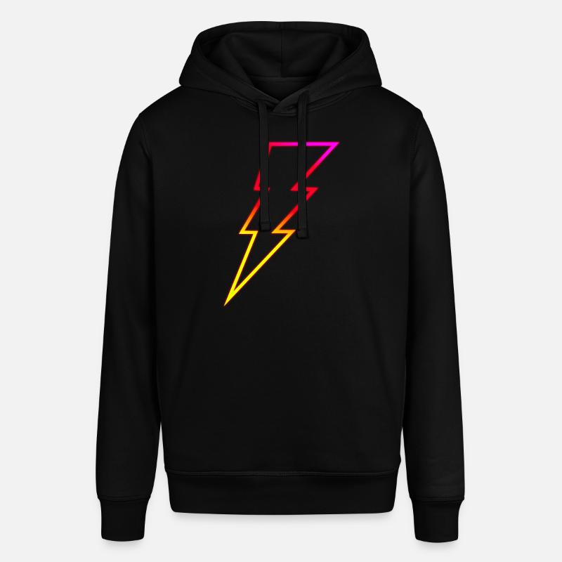 Lightning - Stanley/Stella SOUNDER Unisex Hoodie - black