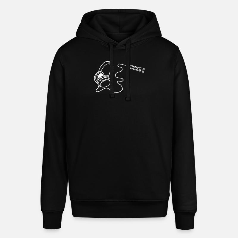 Battre dans l’oreille - Sweat à capuche SOUNDER Stanley/Stella Unisexe - noir