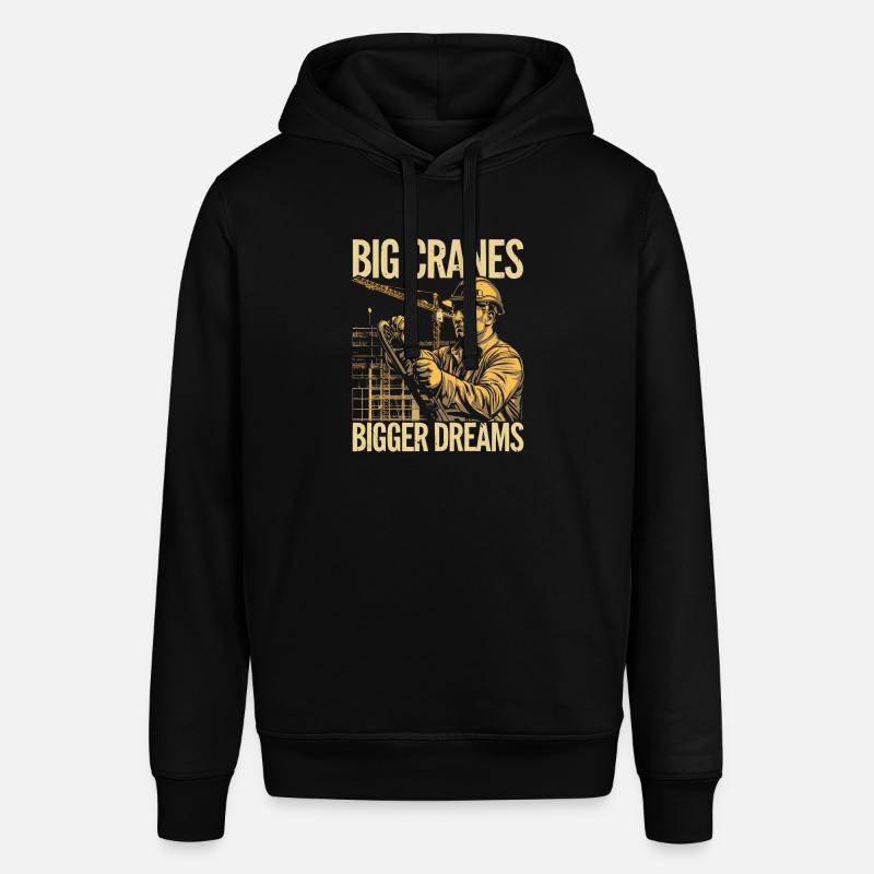 Beruf Kranführer Beruf Bauarbeiter - Stanley/Stella Unisex Hoodie SOUNDER - Schwarz