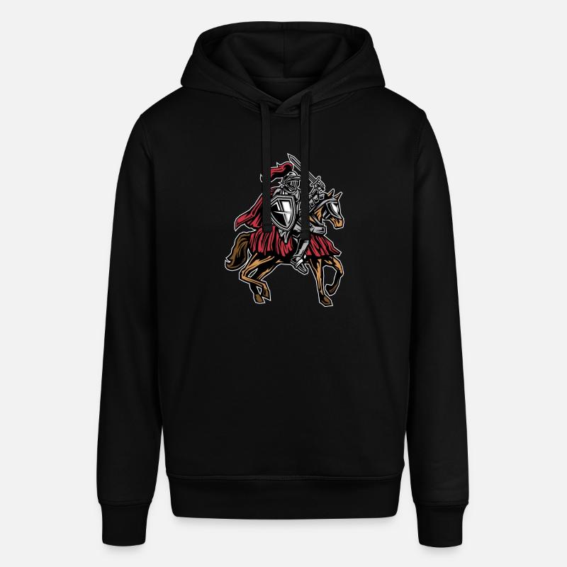 Chevalier à cheval - Sweat à capuche SOUNDER Stanley/Stella Unisexe - noir