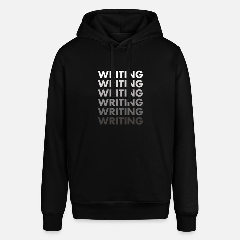 Écriture de l’écrivain - Sweat à capuche SOUNDER Stanley/Stella Unisexe - noir