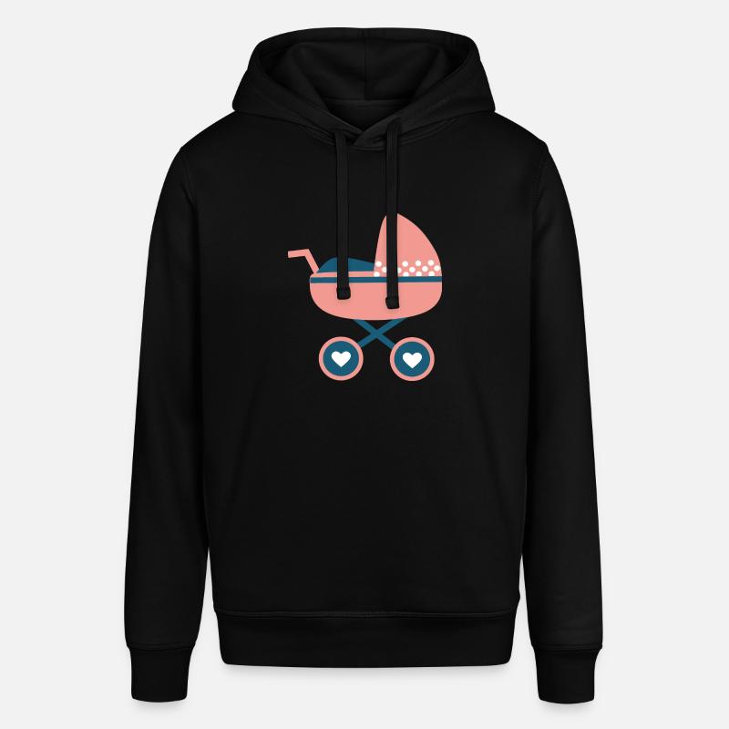 Cadeaux de naissance pour bébé - Sweat à capuche SOUNDER Stanley/Stella Unisexe - noir