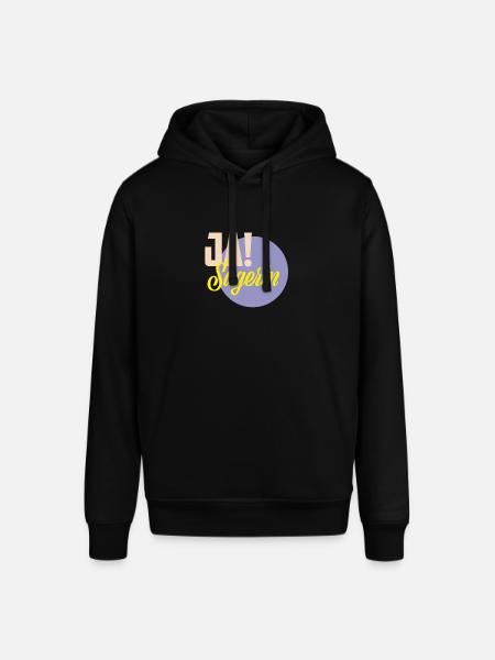 ja Sagerin - Stanley/Stella Unisex Hoodie SOUNDER - Schwarz